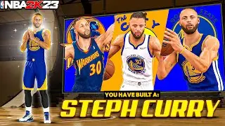 NBA 2K23 STEPH CURRY BUILD WITH 99 3PT 🔥