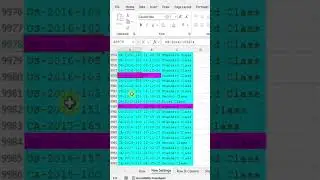 Automatic Row Highlighter Based On Cell Selection #datascience  #advancexcel