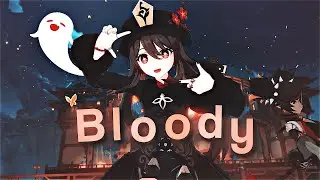 Bloody Mary - Hu tao Edit ( Genshin Impact 4k )