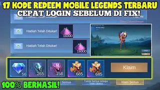 BURUAN! 17 KODE REDEEM ML TERBARU KODE REDEEM MOBILE LEGENDS KODE REDEEM ML HARI INI OKTOBER 2022