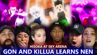 Gon and Killua learns Nen | HxH Ep 28 & 29 Reaction Highlights