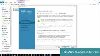MYSQL 8.0 Installation in windows 10 Step by step