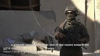 IDF body cameras show Hamas terrorists throw a grenade toward the troops