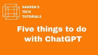 Five things you can do with ChatGPT #shorts