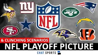 NFL Playoff Picture: AFC & NFC Clinching Scenarios, Wild Card Race, Standings Before Week 15 Of 2022