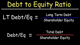 Long Term Debt to Equity Ratio, ROE, & Shareholders Equity