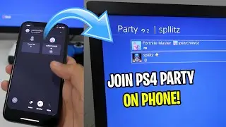 How to JOIN PS4 PARTY ON PHONE (WITHOUT PS4) (Playstation app)