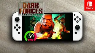 Star Wars: Dark Forces - FPS Test | Nintendo Switch Oled Gameplay