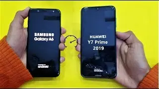 Huawei Y7 Prime (2019)  vs Samsung Galaxy A6 - Speed Test - (HD)