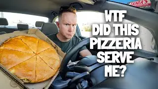 I ate the "Royal Oaker" Stuffed Pizza in Metro Detroit for the first time | Tania's Pizza 🍕🍞