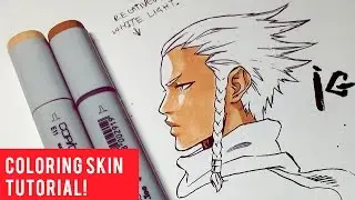 How To Color Skin with COPIC Markers Easily