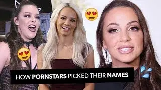 How Pornstars Kendra Lust, Abigail Mac, Elsa Jean and MORE Picked Their Porn Names!