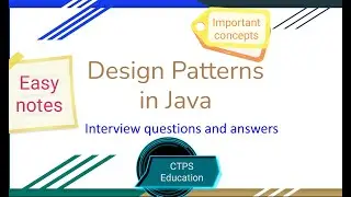 Design patterns interview questions and answers