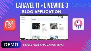 Build a Blog Application With Laravel 11 and Livewire 3 | Demo | Beginners