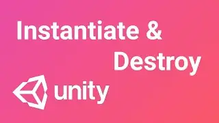 C# Instantiate & Destroy a gameObject - Unity Tutorial