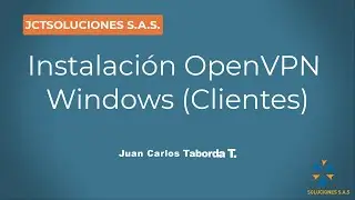 Instalación OpenVPN Windows (Clientes)