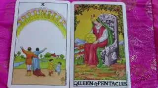 Ten of Cups & Queen of Pentacles Tarot Cards Explored In a Reading