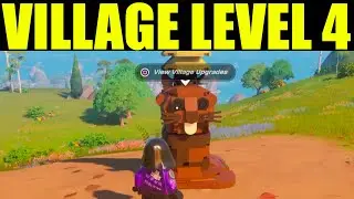 how to get a village rating of 4 in a survival world  in lego fortnite