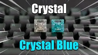 GREAT Stock Switches | Akko CS Crystal & Crystal Blue Switch Review