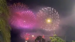 Wow! Beautiful Fireworks.