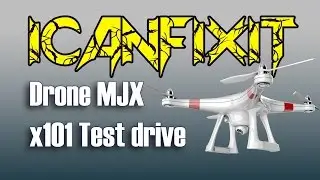 Drone MJX x101 Test drive