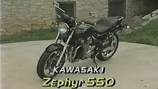 1991 Kawasaki Zephyr 550 Motorcycle - MotorWeek Retro