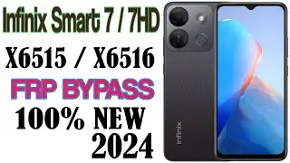 Infinix Smart 7/ 7 HD Frp Bypass Android 12/13 / Infinix x6515 Google Account Bypass