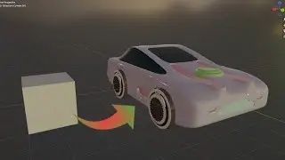 making simple car in blender