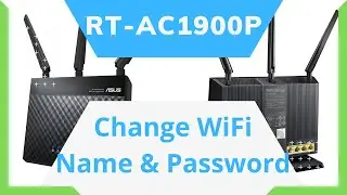 How To Change Wifi Name & Password On ASUS RT-AC1900P