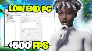 How To BOOST FPS & FIX FPS DROPS In Fortnite Chapter 5! ✅ (Low-End PC/Laptop)