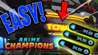 How to Get GEMS in Anime Champions Simulator AND Unlock Tower! | ACS Roblox