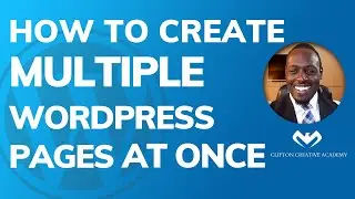 How to Create Multiple WordPress Pages at Once (Super Simple)