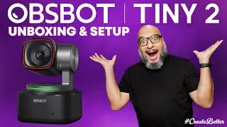 Is This the Best Webcam Ever? Unboxing The OBSBOT Tiny 2 LIVE