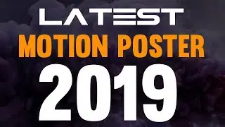 Motion Poster  Template in After Effect || Motion Poster 2019