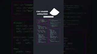 🔄 CSS Loader Animation 3.0! 💻✨ | Latest 2025 Design with JS