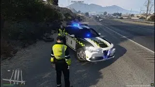 LSPDFR GTA 5 PC - Guardia Civil Trafico Dia 36 (Estrenando el Alfa Romeo Stelvio)