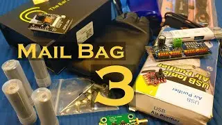 Mail Bag: Part # 3 | Air purifier | Blutooth Tx Rx with screen | Esp32 cam | Hand cranked generator