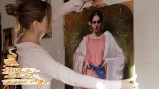 behind paintings, an art vlog - 🌷