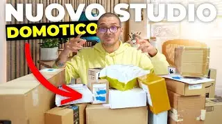 HO RESO SMART IL MIO NUOVO STUDIO CON QUESTI GADGET TECH SWITCHBOT! 🤯😎