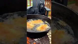 Deep-Fried Alaskan Halibut🎣🔥