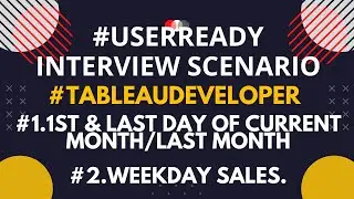 Tableau Interview & Realtime Challenge