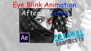How to Make Eye Blink Animation in  After Effects | Tutorial