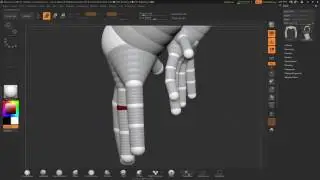 ZBrushCore - Solomon Blair - Part 2 Creating a Basemesh with ZSpheres