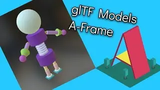 glTF models in A-Frame