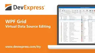 WPF Data Grid - Virtual Data Source Editing