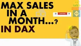 Max Sales Amount in a Month or year using DAX by taik18