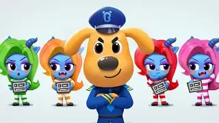 Antels Rescue Mission | Police Cartoon | Funny Cartoons for Kids | Sheriff Labrador