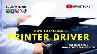 New way to install hp LaserJet Printer driver to PC 