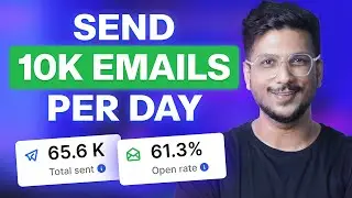 How to Send 10,000 Cold Emails Per Day (Step-by-Step Tutorial)