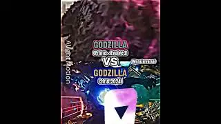 Evolved Godzilla vs Godzilla (2014-2024)